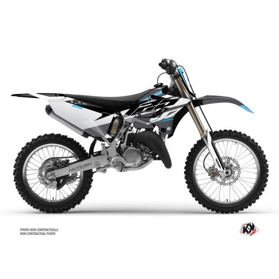 Kit Deco Moto Cross Skew Yamaha 125 YZ Gris