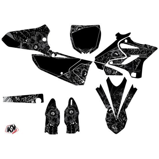 Kit Deco Moto Cross Zombies Dark Yamaha 125 YZ Noir
