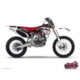 Kit Deco Moto Cross Graff Yamaha 125 YZ Rouge