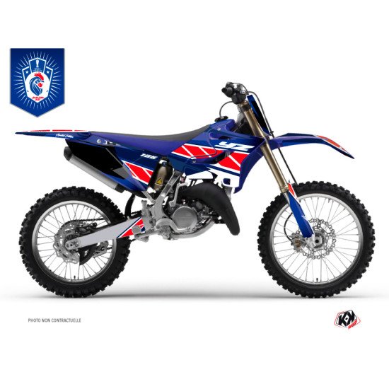 Kit Deco Moto Cross Replica France 2018 Edition Limitee Yamaha 125 YZ