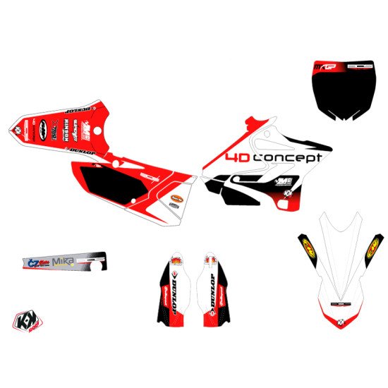 Kit Deco Moto Cross Replica BOS Yamaha 125 YZ