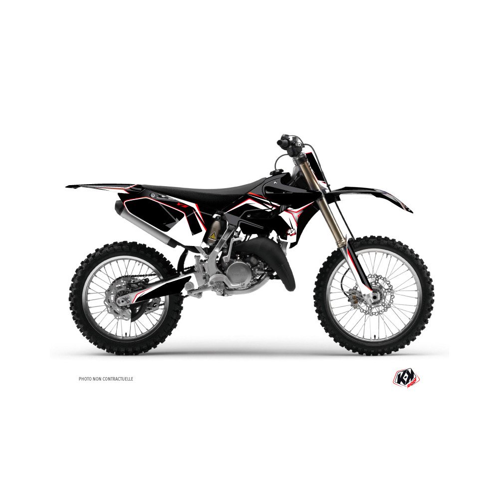 Kit Deco Moto Cross Concept Yamaha 125 YZ Rouge