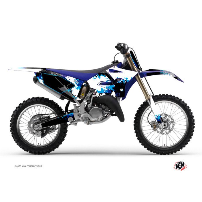 Kit Deco Moto Cross Hangtown Yamaha 125 YZ Bleu
