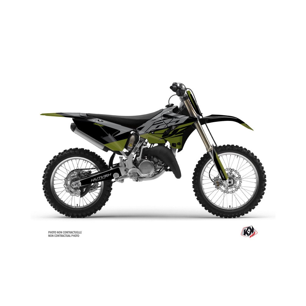 Kit Deco Moto Cross Skew Yamaha 125 YZ Kaki