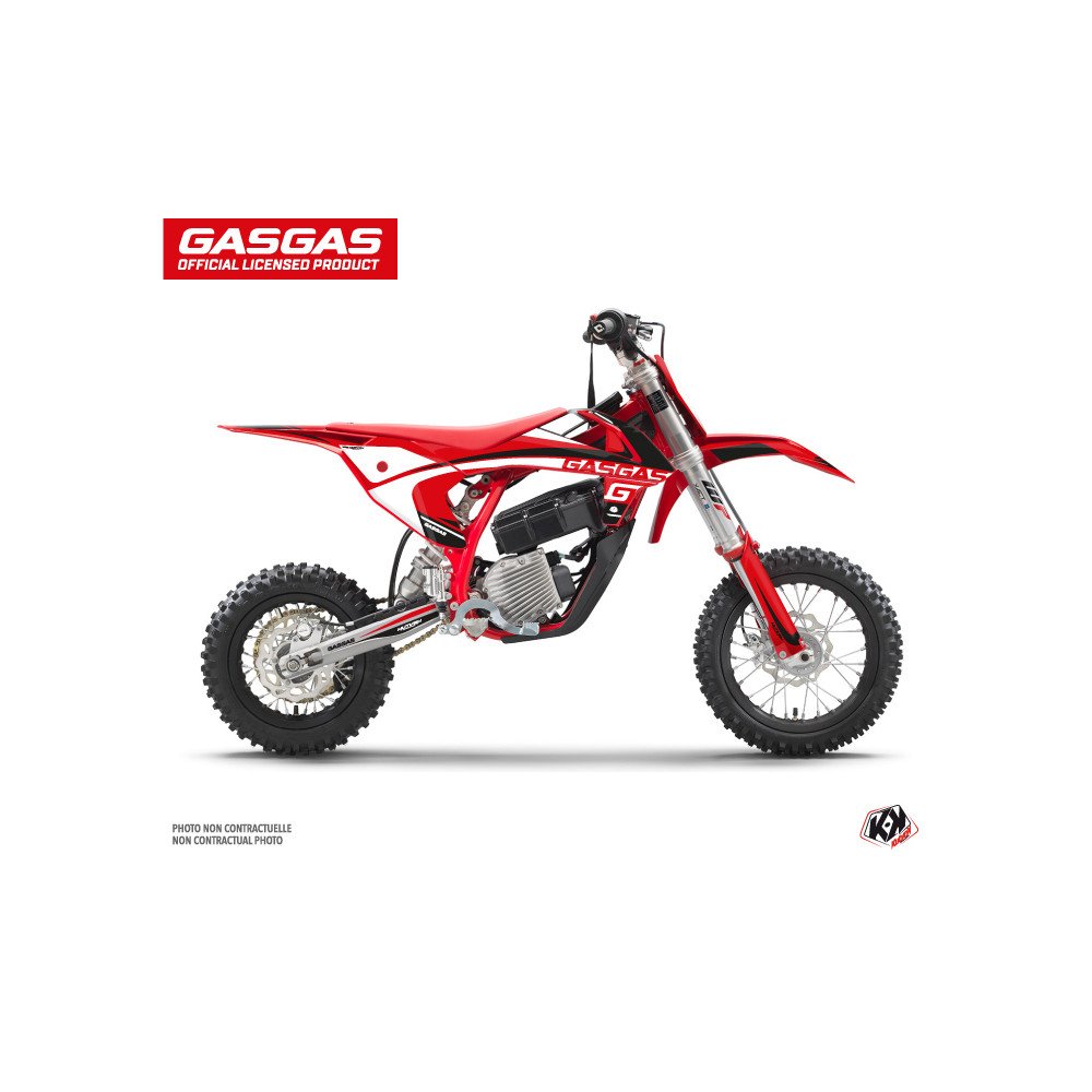 Kit Deco Moto Cross Rush GASGAS MC-E 5 Noir