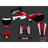 Kit Deco Moto Cross Slider Yamaha 125 YZ Rouge