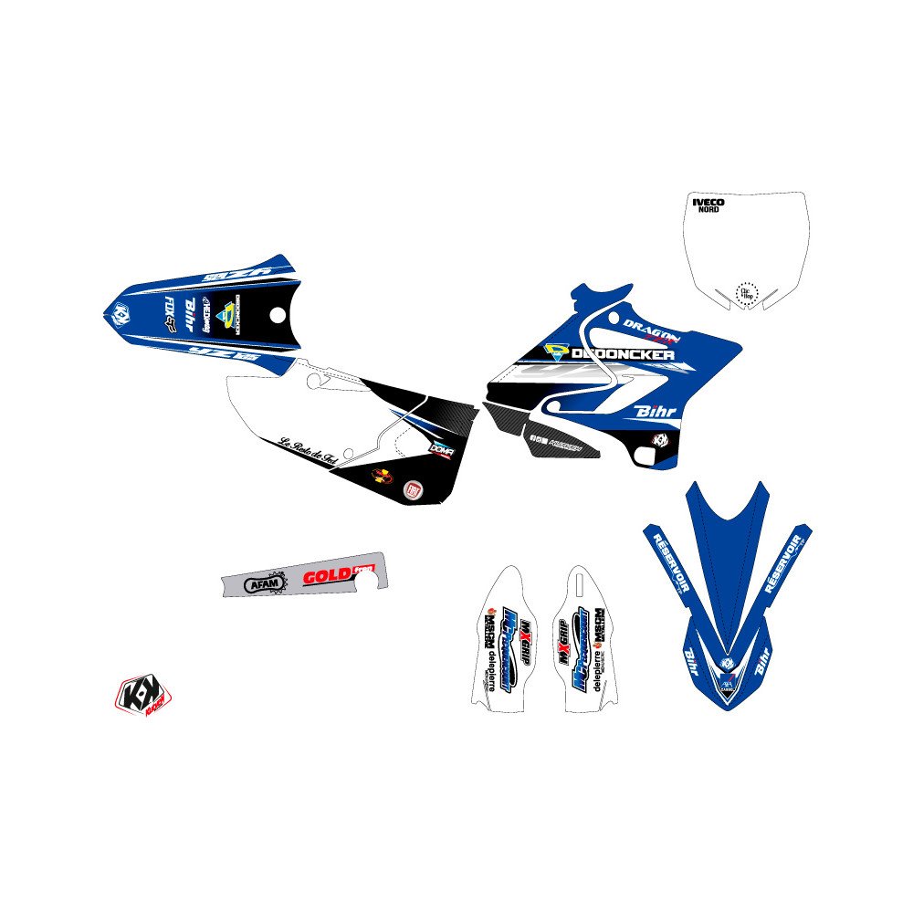 Kit Deco Moto Cross Replica Potisek Yamaha 125 YZ 2018