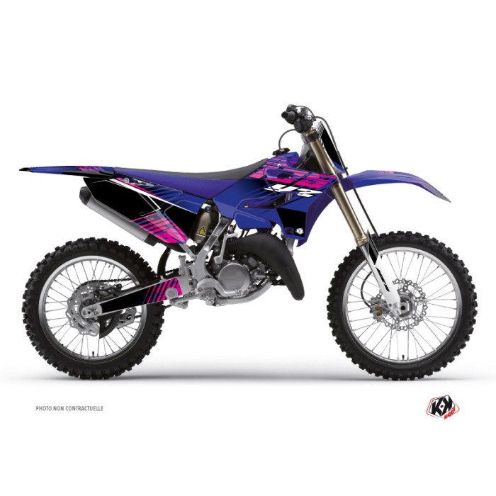 Kit Deco Moto Cross Flow Yamaha 125 YZ Rose