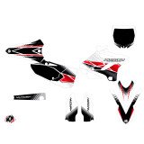 Kit Deco Moto Cross Stripe Yamaha 125 YZ Rouge