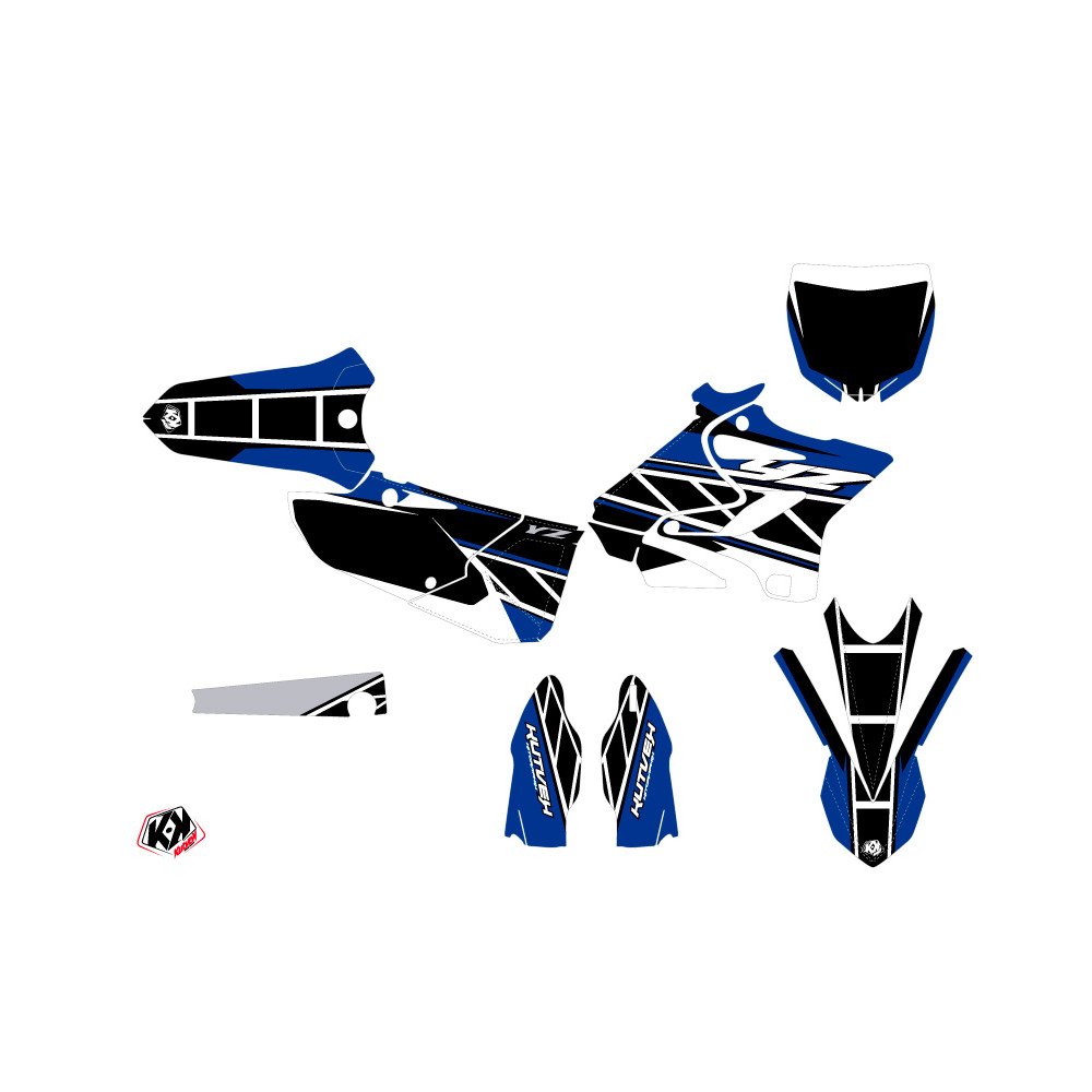 Kit Deco Moto Cross Replica Yamaha 125 YZ Bleu