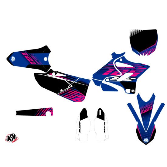 Kit Deco Moto Cross Flow Yamaha 125 YZ Rose
