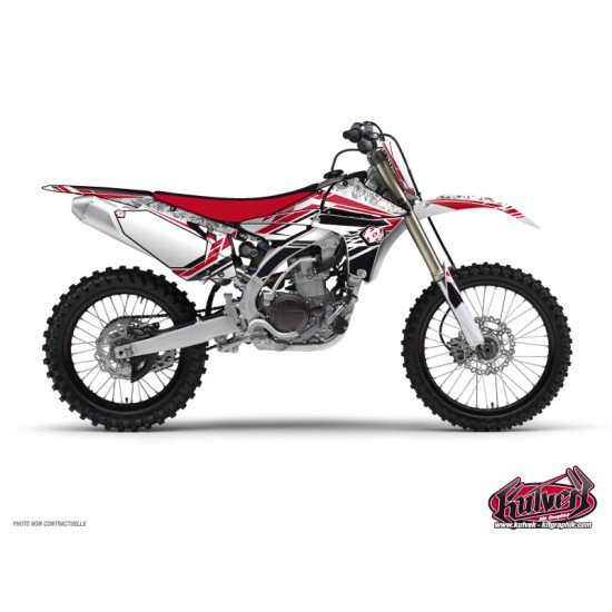 Kit Deco Moto Cross Spirit Yamaha 250 YZ Rouge