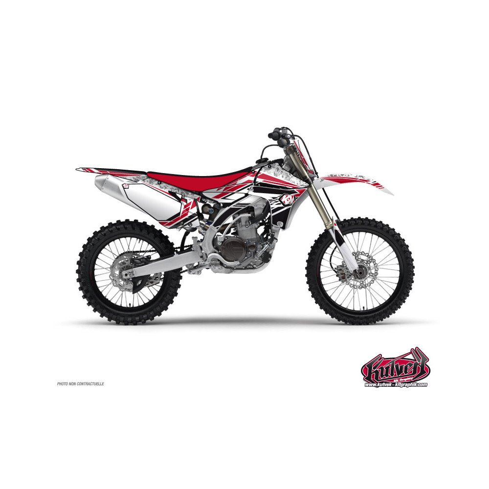 Kit Deco Moto Cross Spirit Yamaha 250 YZ Rouge