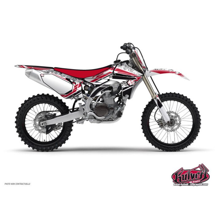 Kit Deco Moto Cross Spirit Yamaha 250 YZ Rouge