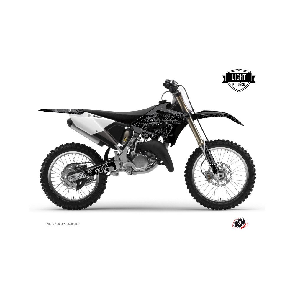 Kit Deco Moto Cross Zombies Dark Yamaha 250 YZ Noir LIGHT