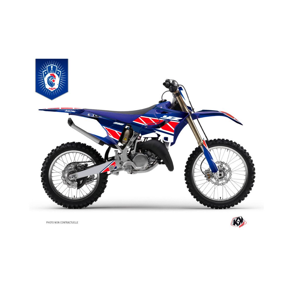 Kit Deco Moto Cross Replica France 2018 Edition Limitee Yamaha 250 YZ