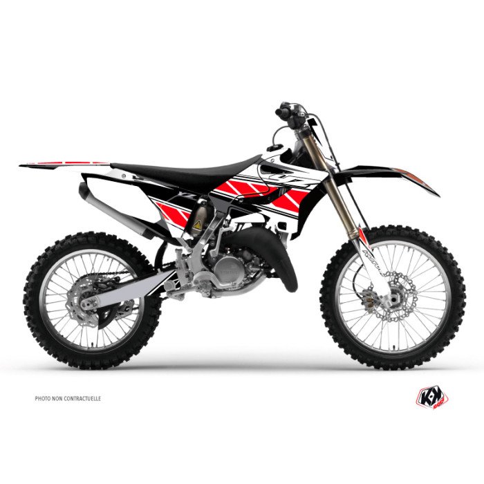 Kit Deco Moto Cross Replica Yamaha 250 YZ Rouge
