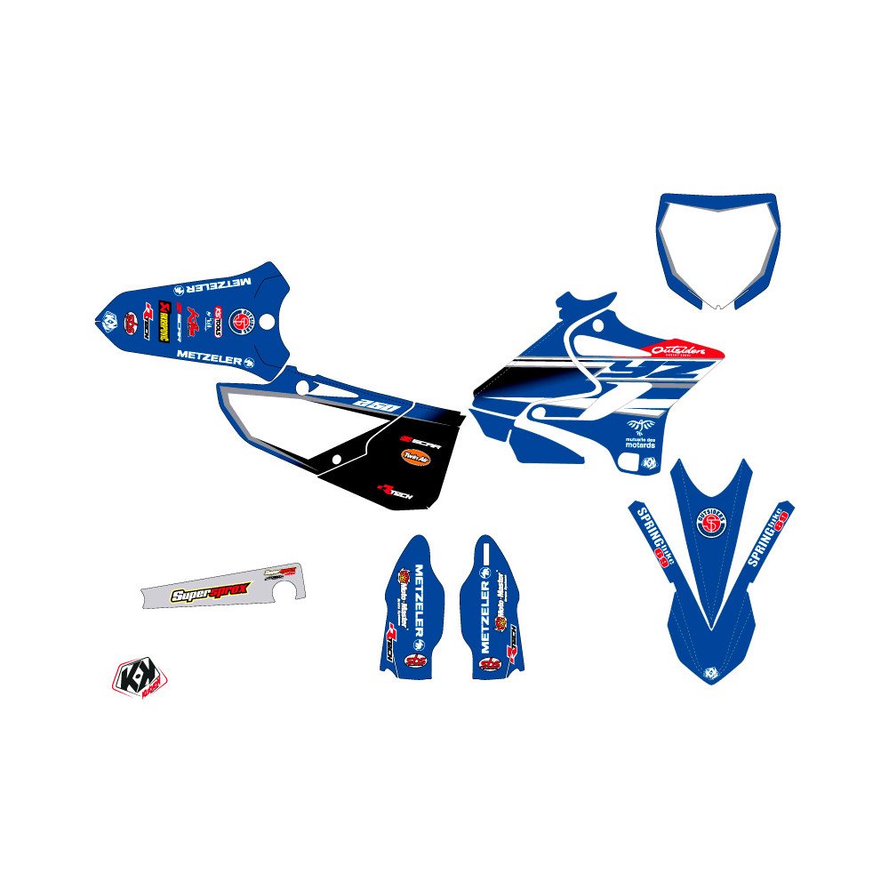 Kit Deco Moto Cross Replica Team Outsiders Yamaha 250 YZ 2018