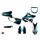 Kit Deco Moto Cross Techno Yamaha 250 YZ Bleu