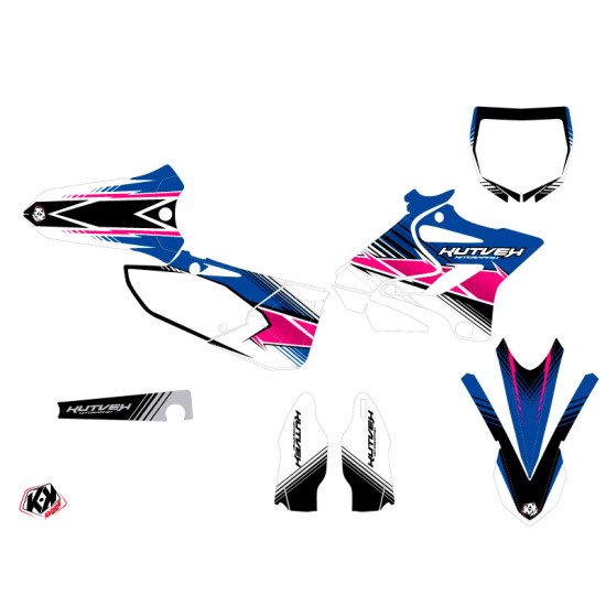 Kit Deco Moto Cross Stripe Yamaha 250 YZ Rose