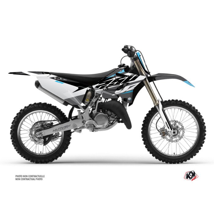 Kit Deco Moto Cross Skew Yamaha 250 YZ Gris