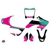 Kit Deco Moto Cross Wing Honda 50 CRF Turquoise