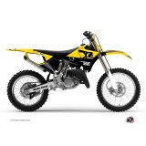 Kit Deco Moto Cross Vintage Yamaha 250 YZ Jaune