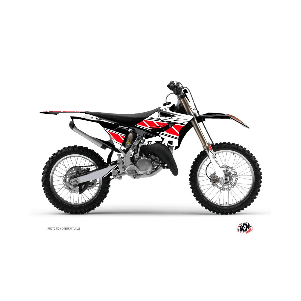 Kit Deco Moto Cross Replica Yamaha 250 YZ Rouge