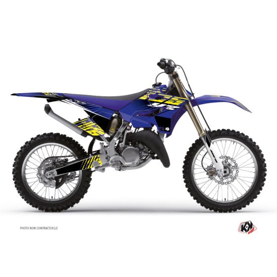 Kit Deco Moto Cross Flow Yamaha 250 YZ Jaune