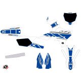 Kit Deco Moto Cross Replica Yamaha 250 YZ Blanc Bleu