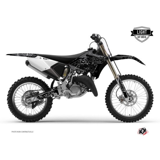 Kit Deco Moto Cross Zombies Dark Yamaha 250 YZ Noir LIGHT