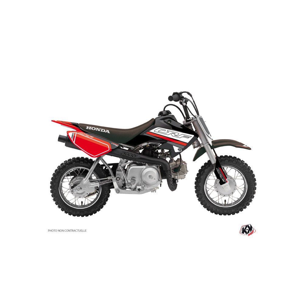 Kit Deco Moto Cross First Honda 50 CRF Noir