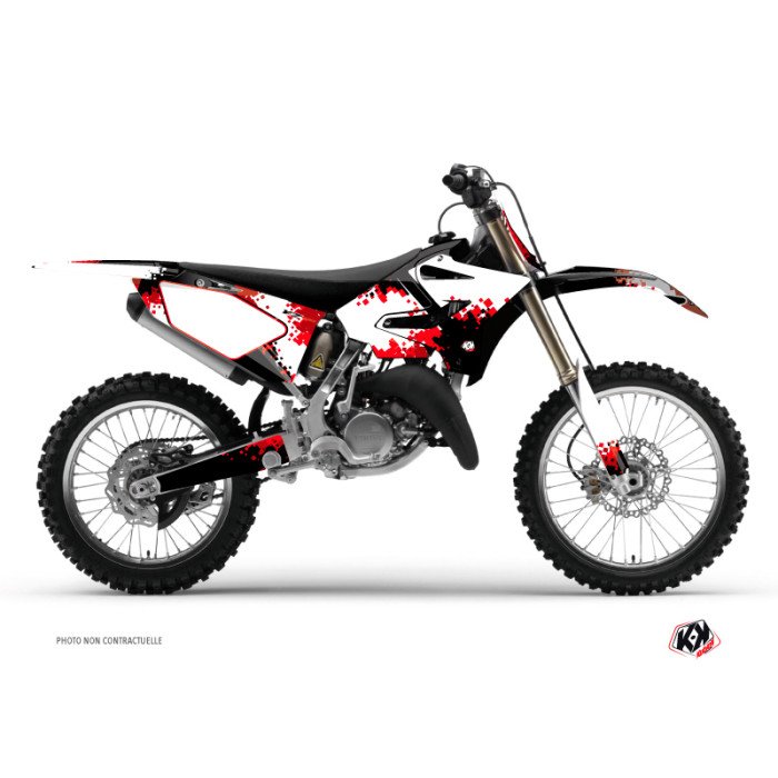 Kit Deco Moto Cross Hangtown Yamaha 250 YZ Rouge