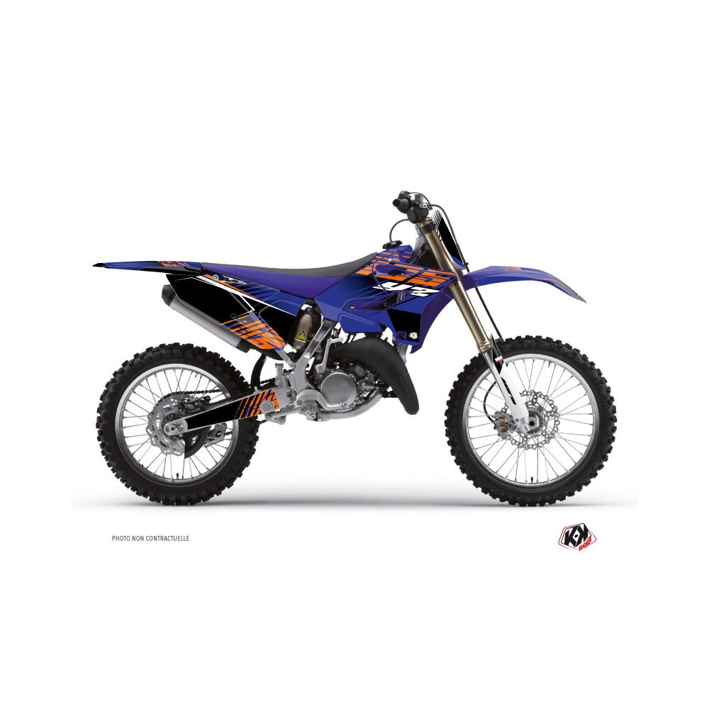 Kit Deco Moto Cross Flow Yamaha 250 YZ Orange