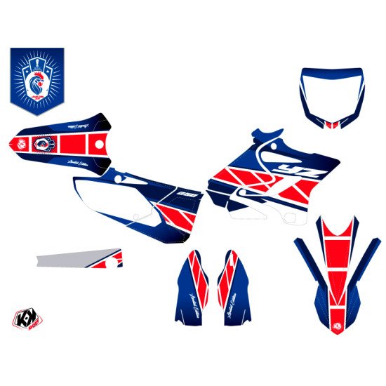 Kit Deco Moto Cross Replica France 2018 Edition Limitee Yamaha 250 YZ