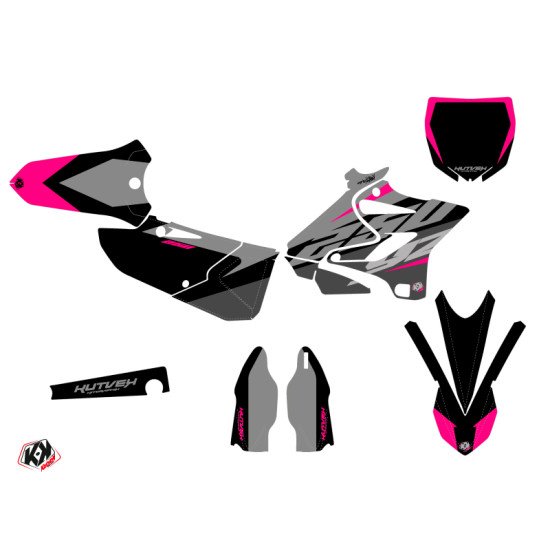 Kit Deco Moto Cross Skew Yamaha 250 YZ Rose