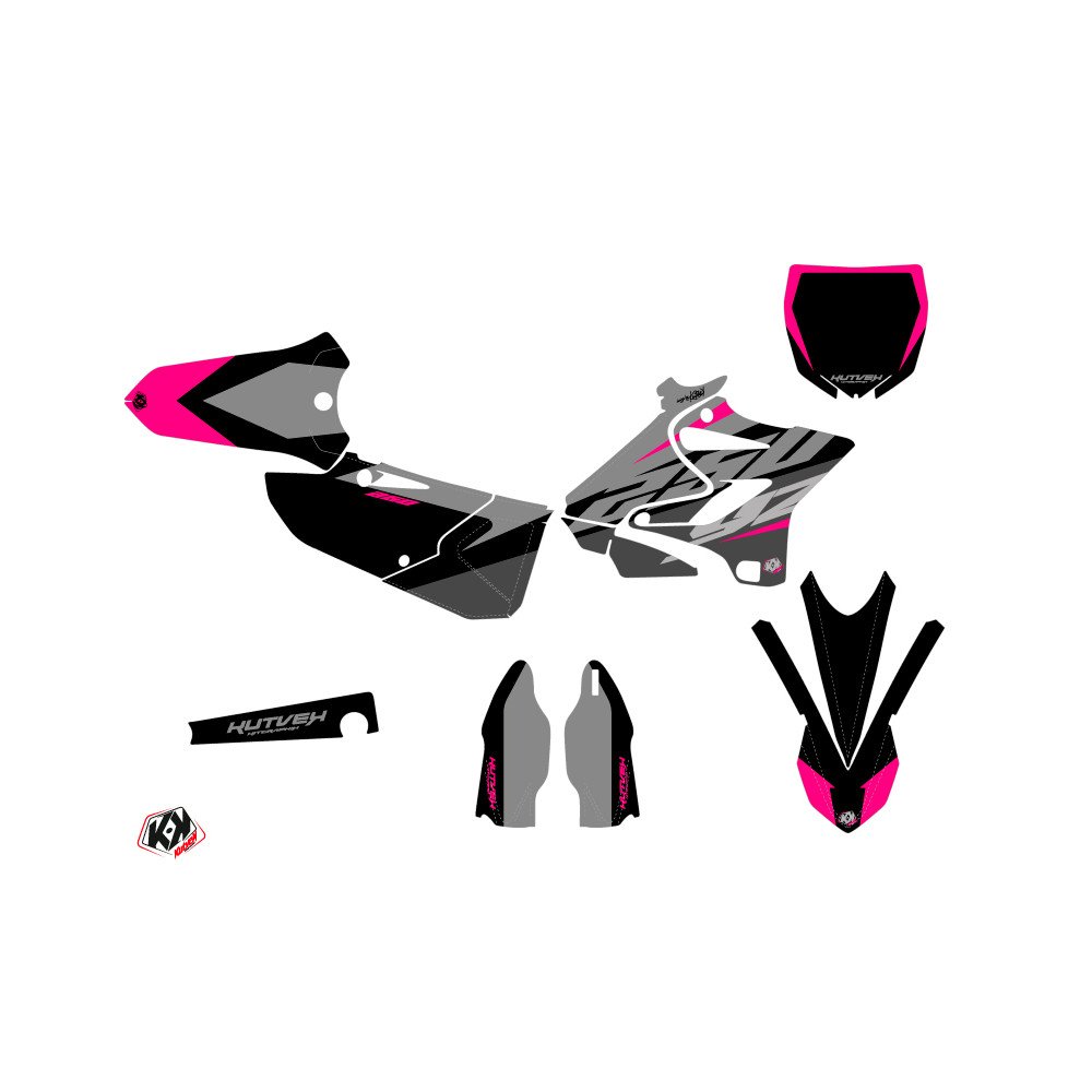 Kit Deco Moto Cross Skew Yamaha 250 YZ Rose