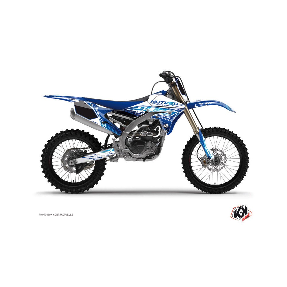 Kit Deco Moto Cross Eraser Yamaha 250 YZF Bleu