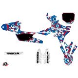 Kit Deco Moto Cross Freegun Eyed Yamaha 250 YZF Rouge