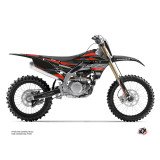 Kit Deco Moto Cross Outline Yamaha 250 YZF Rouge