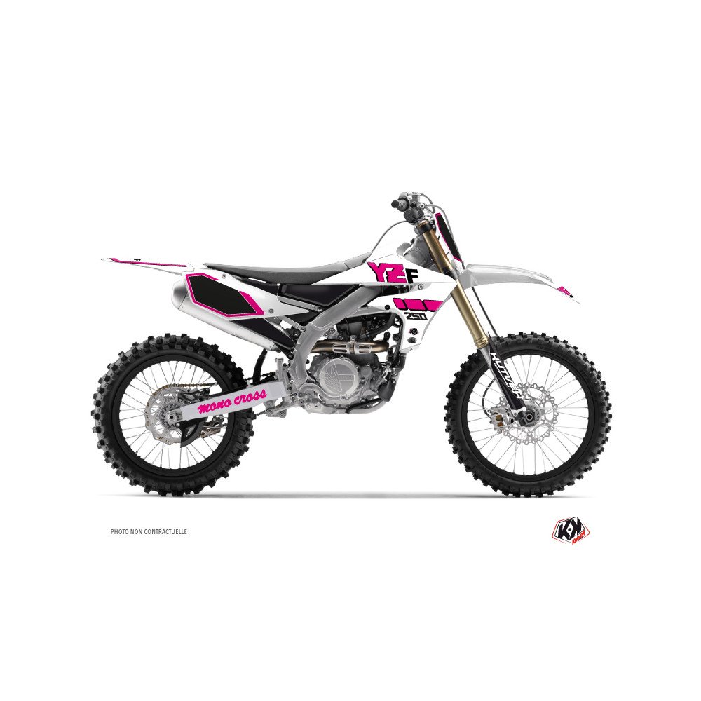 Kit Deco Moto Cross Vintage Yamaha 250 YZF Rose