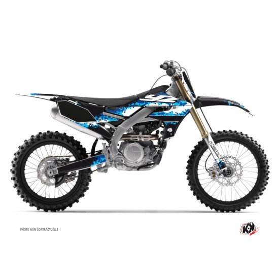 Kit Deco Moto Cross Hangtown Yamaha 250 YZF Bleu