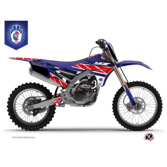 Kit Deco Moto Cross Replica France 2018 Edition Limitee Yamaha 250 YZF