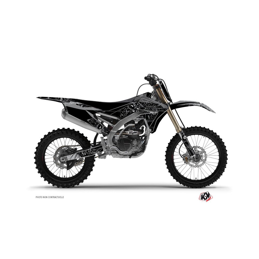 Kit Deco Moto Cross Zombies Dark Yamaha 250 YZF Noir