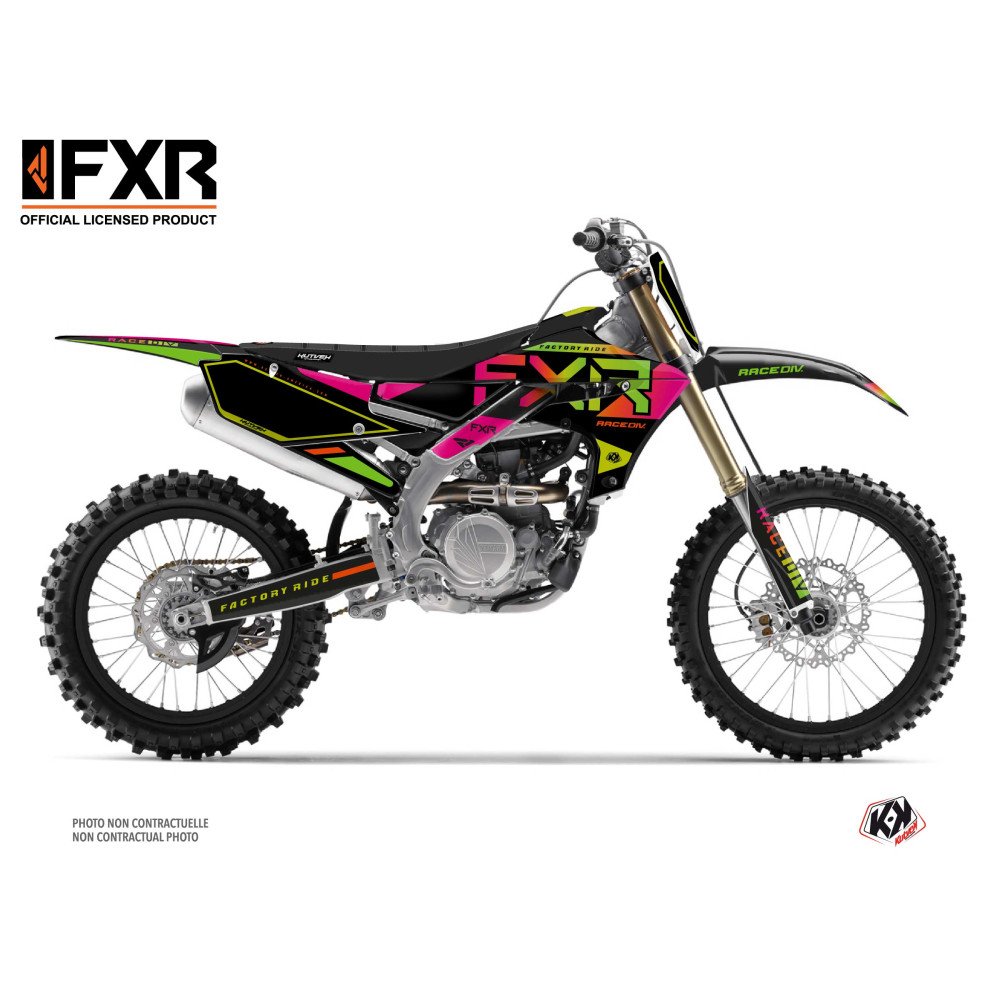 Kit Deco Moto Cross FXR N2 Yamaha 250 YZF Colors