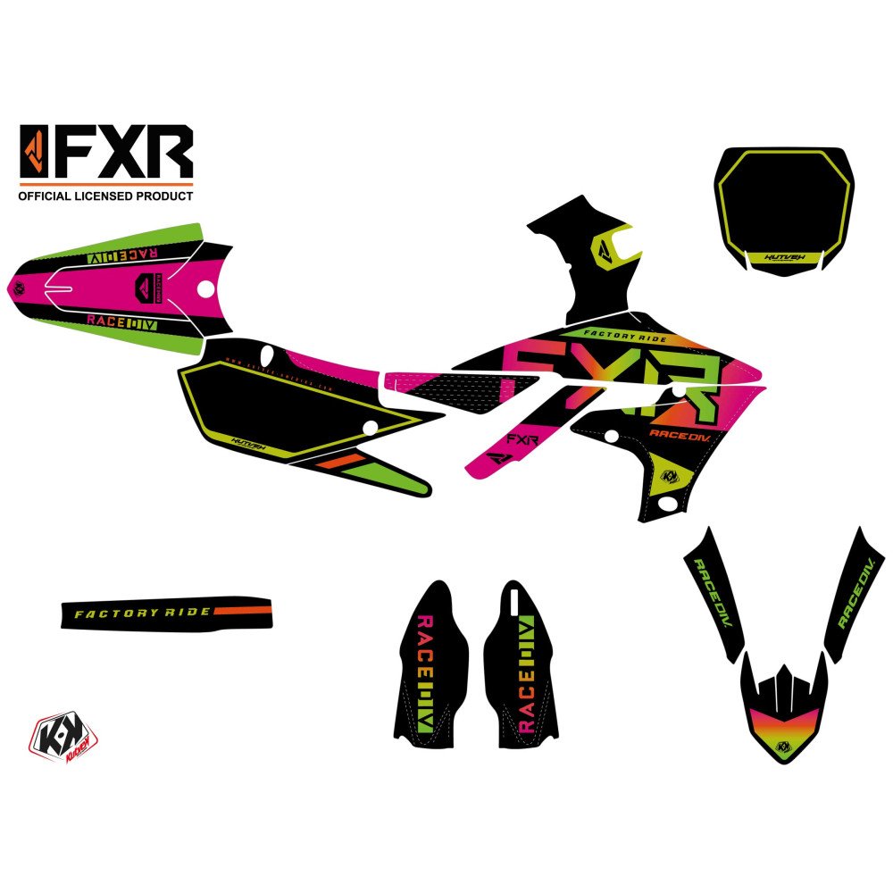 Kit Deco Moto Cross FXR N2 Yamaha 250 YZF Colors