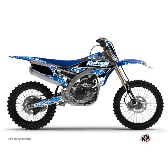 Kit Deco Moto Cross Predator Yamaha 250 YZF Bleu