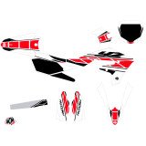 Kit Deco Moto Cross Replica Yamaha 250 YZF Rouge