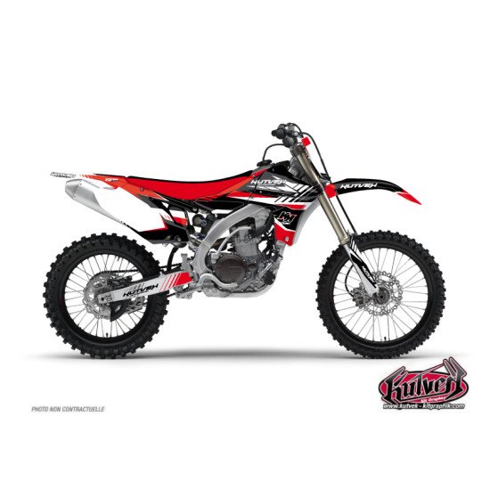 Kit Deco Moto Cross Pulsar Yamaha 250 YZF Rouge
