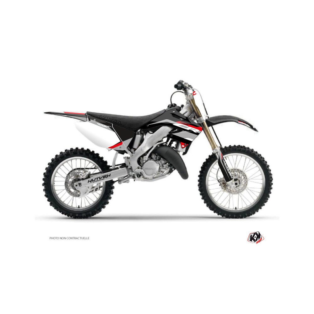 Kit Deco Moto Cross League Honda 125 CR Noir